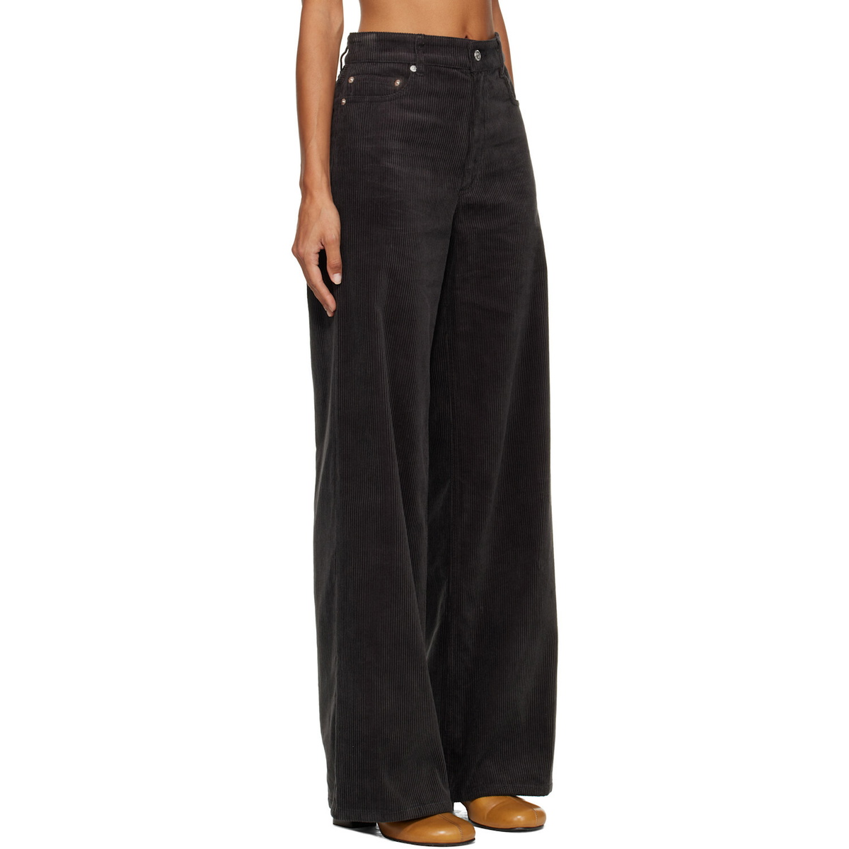 A.P.C. Black Clyde Trousers