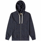 Nigel Cabourn Men's Camo Zip Hoody in Overdyed Us Camo