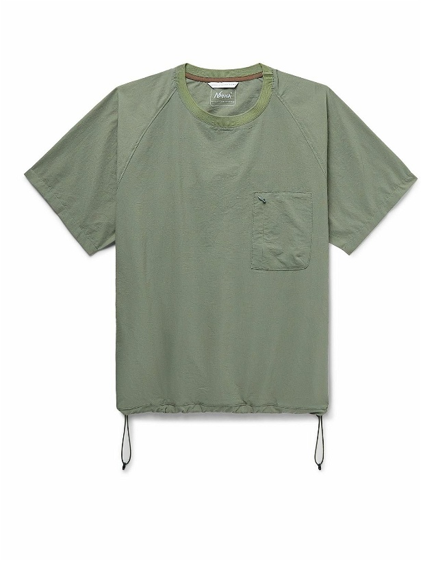 Photo: Nanga - Dot Air®︎ T-Shirt - Green