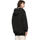 Yves Salomon - Army Reversible Black Shearling Bomber Jacket