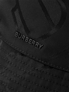 Burberry - Logo-Jacquard Shell Bucket Hat - Black
