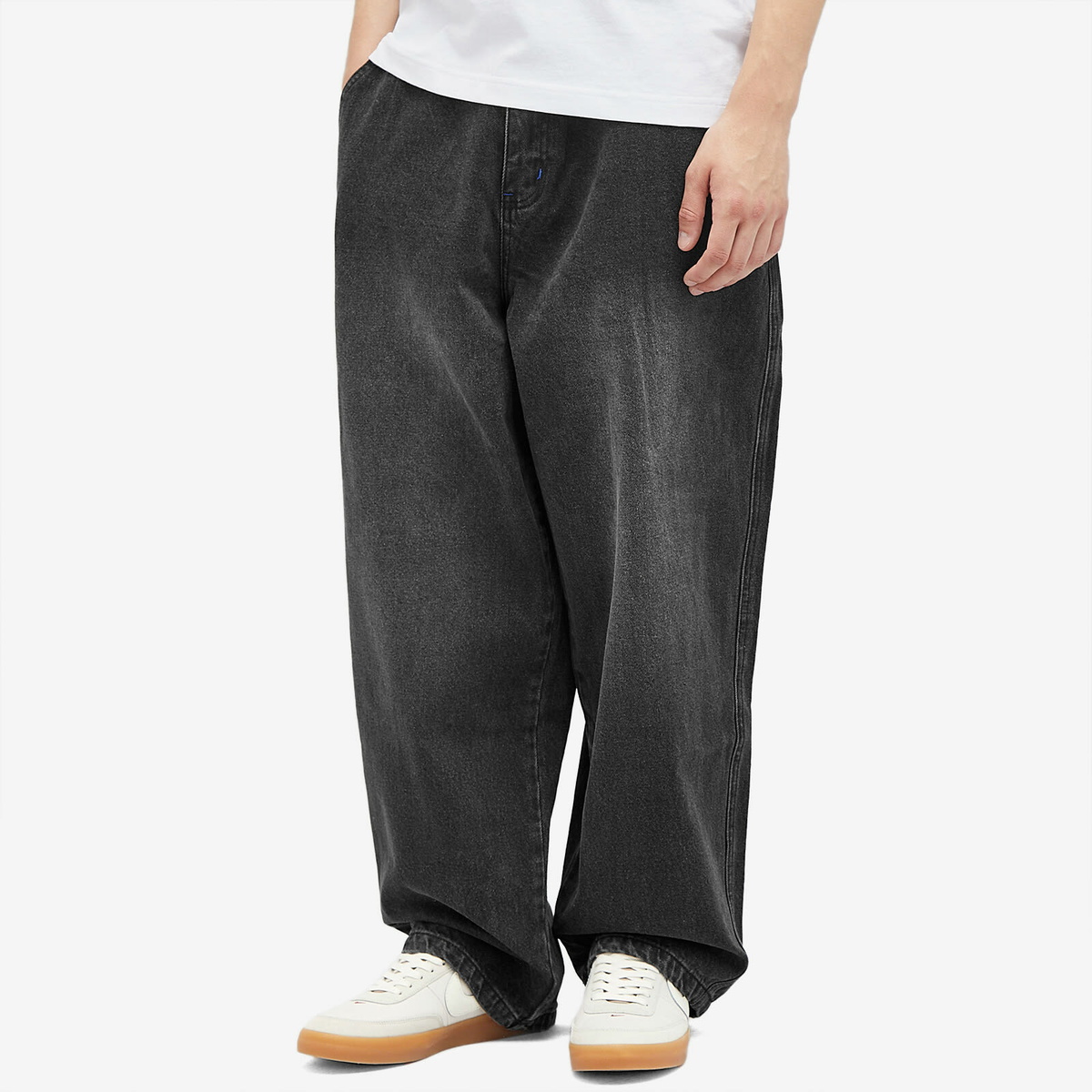 Lo-Fi Men's Activate Pants in Washed Black Denim