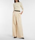 Petar Petrov Fini ribbed-knit cashmere sweater