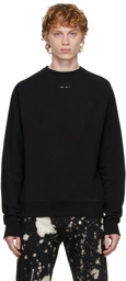 HELIOT EMIL Black Logo Sweatshirt