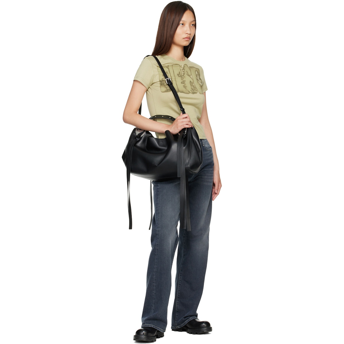 Diesel Blue High Waist 1971 D-Sent Regular Jeans