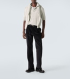 Allude Wool and cashmere polo sweater