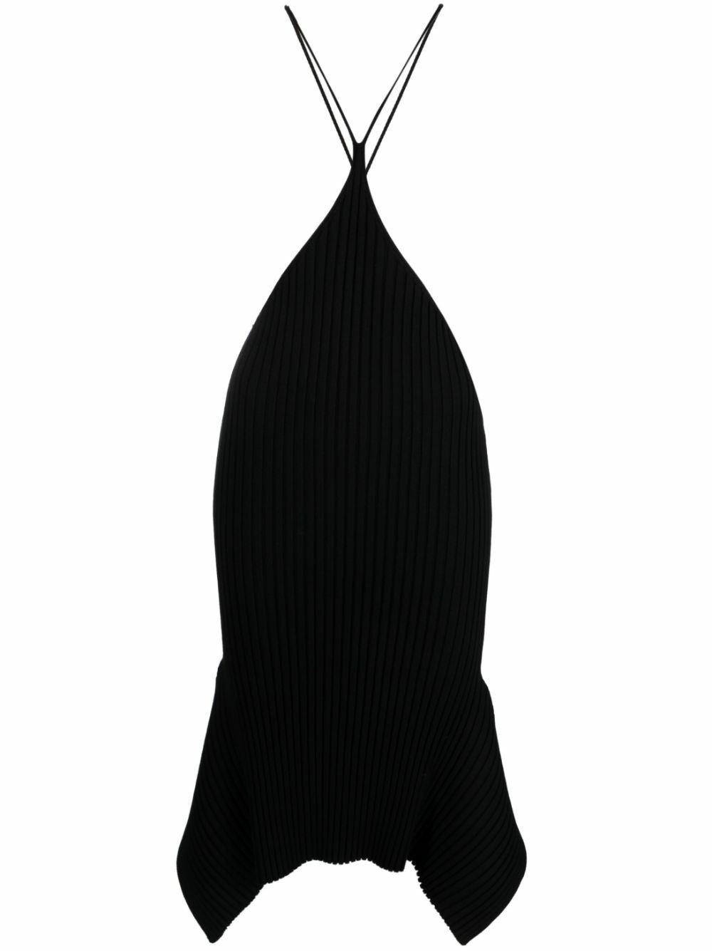 AISLING CAMPS Black Shala Knit Skirt
