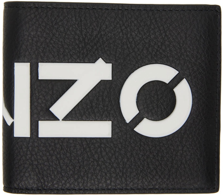 Photo: Kenzo Black Logo Foldable Wallet