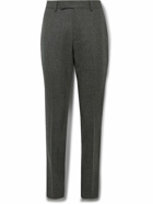 Dunhill - Mayfair Slim-Fit Wool-Flannel Trousers - Gray