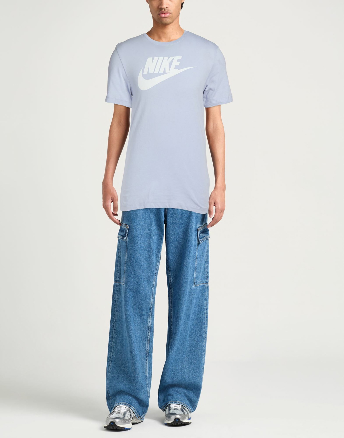 Nike Mens T-shirt Light in Blue