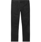 James Perse - Black Slim-Fit Cotton-Twill Trousers - Black