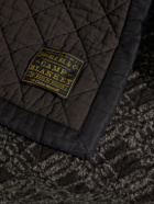 RRL - Quilted Wool and Cotton-Blend Jacquard Blanket