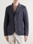 Lardini - Knitted Virgin Wool Blazer - Gray