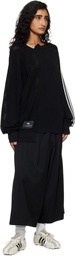 Y-3 Black Logo Knit Sweater