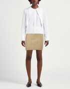 Nanushka Womens Mini skirt Khaki
