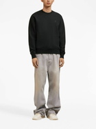 AMI Paris Black Ami De Coeur Cotton Sweatshirt