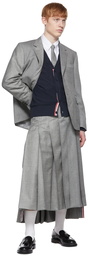 Thom Browne SSENSE Exclusive Gray Wool Blazer