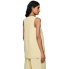 The Frankie Shop Beige Melrose Linen Vest