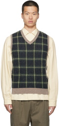 BEAMS PLUS Check 9G Vest