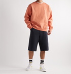 Nike - NRG Fleece-Back Cotton-Blend Jersey Sweatshirt - Orange