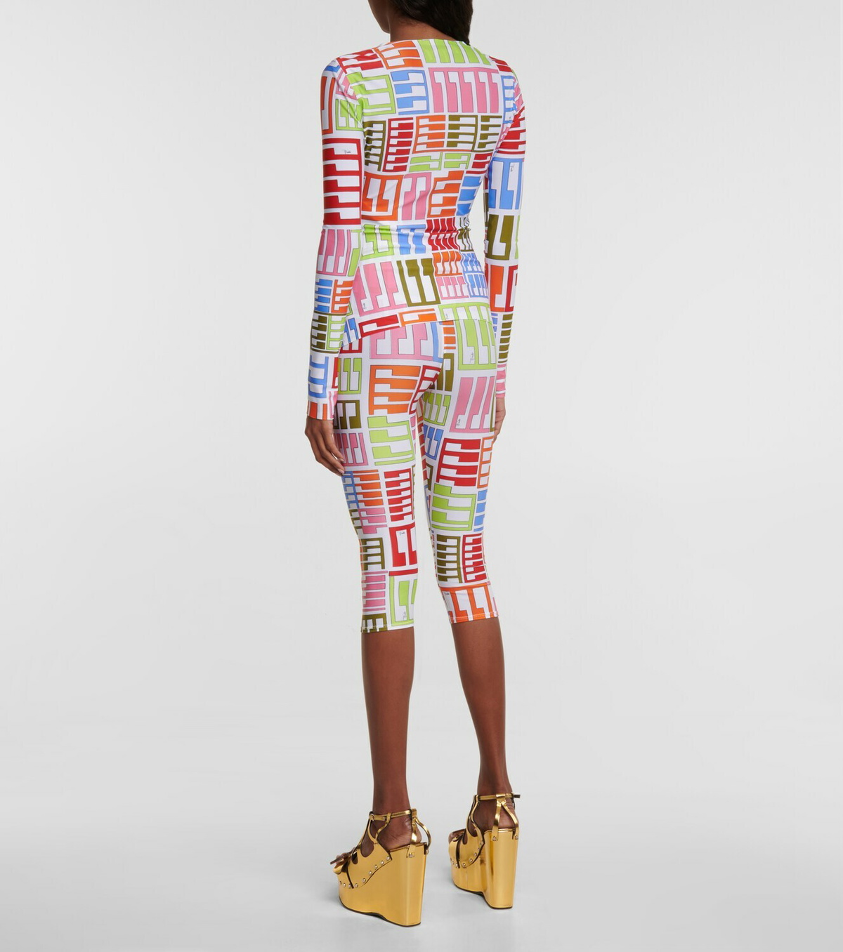 Pucci - Printed jersey top Emilio Pucci