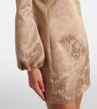 Saint Laurent Brocade minidress