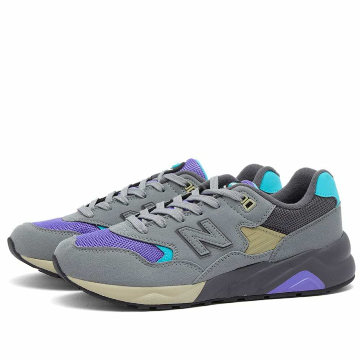 Photo: New Balance GC580VA Sneakers in Shadow Grey