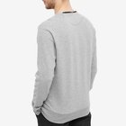 C.P. Company Men's Small Logo Crew Sweat in Grey Melange