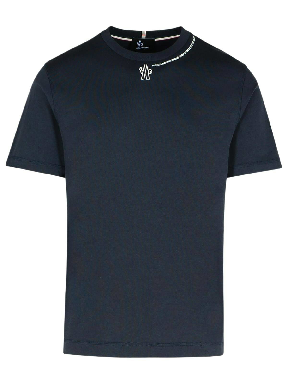 【関税込み】Moncler Grenoble グリーン Manica Lunga Tシャツ Moncler Grenoble Men's Long Sleeve Logo T-Shirt in Green