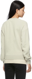 John Elliott Green Vintage Fleece Sweatshirt