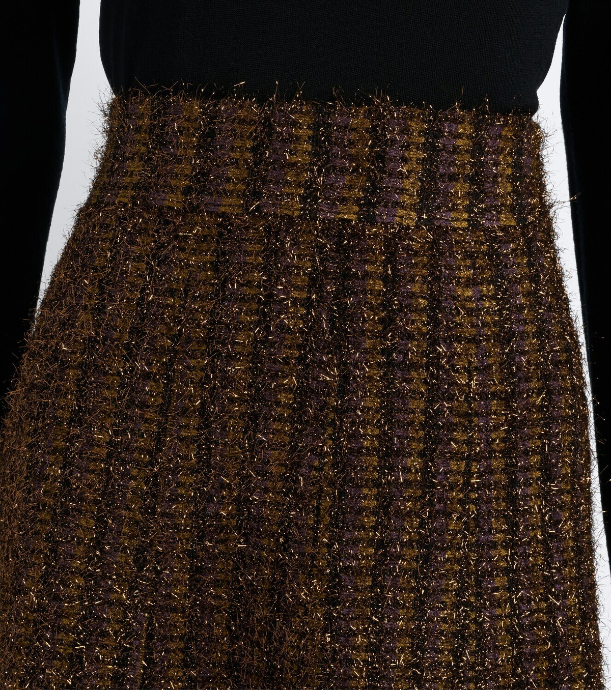 Veronica Beard Esmeray knitted midi skirt