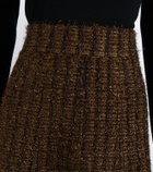 Veronica Beard Esmeray knitted midi skirt