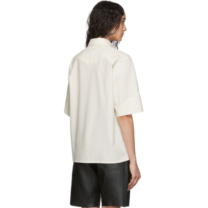 Georgia Alice Off-White Wool Pierre Shirt