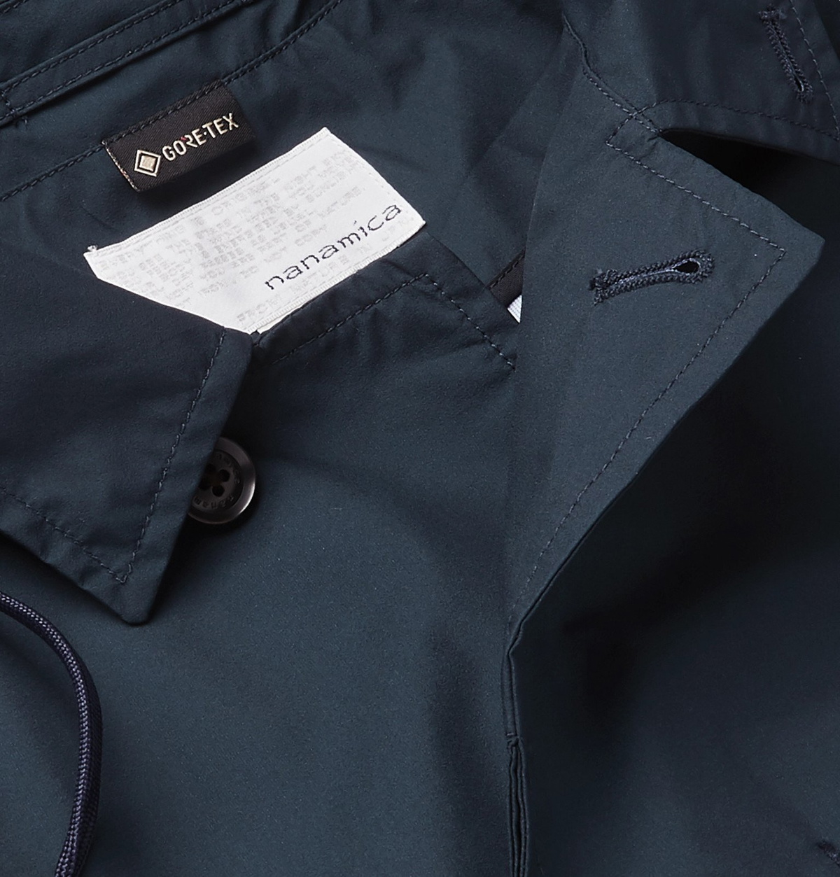 nanamica - GORE-TEX Raincoat - Blue Nanamica