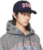 Dsquared2 Navy Logo Baseball Cap