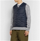 Barbour White Label - White Label Quilted Shell Gilet - Blue