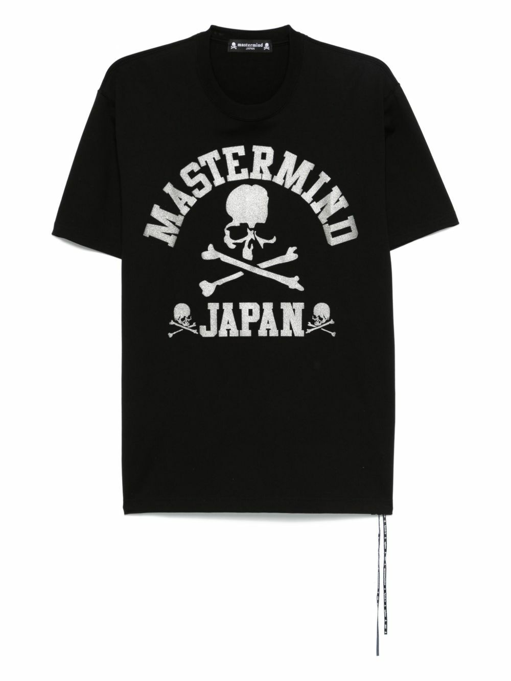Tシャツ・カットソー MASTERMIND JAPAN UNIVERSITY T-SHIRT mastermind JAPAN Black Printed T-Shirt mastermind JAPAN