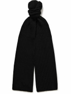 William Lockie - Ribbed Cashmere Scarf