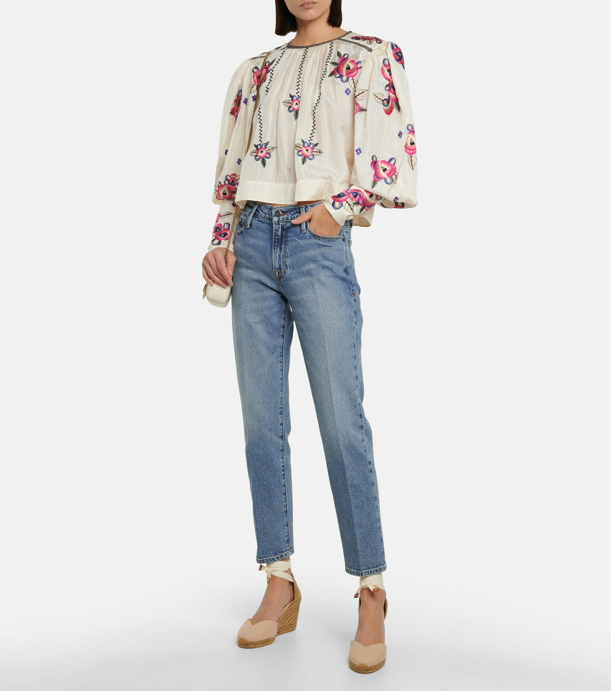 Frame - Le Nouveau straight mid-rise jeans Frame Denim