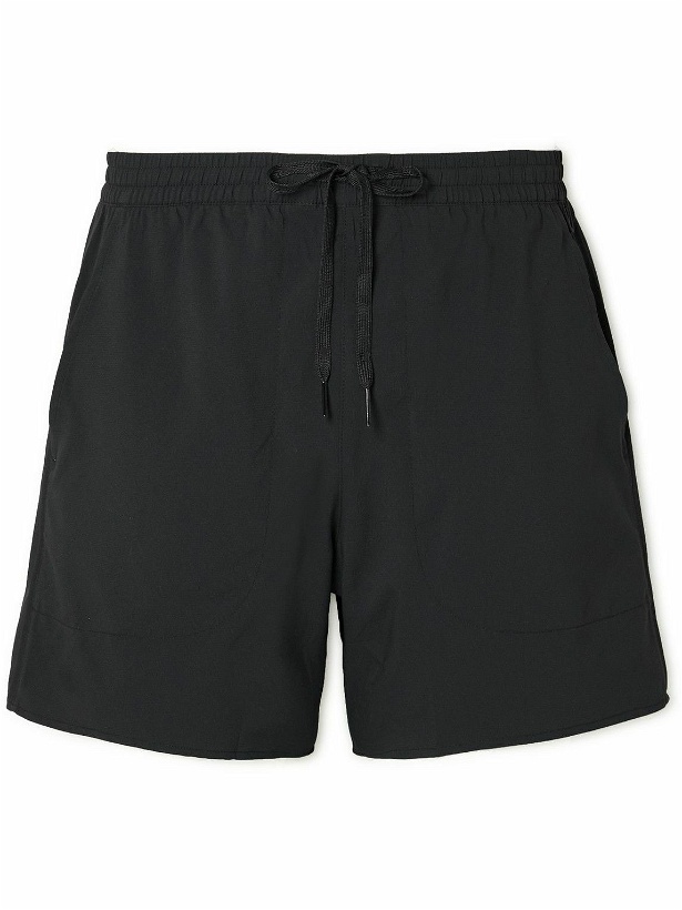 Photo: Outdoor Voices - SolarCool Ripstop Drawstring Shorts - Black