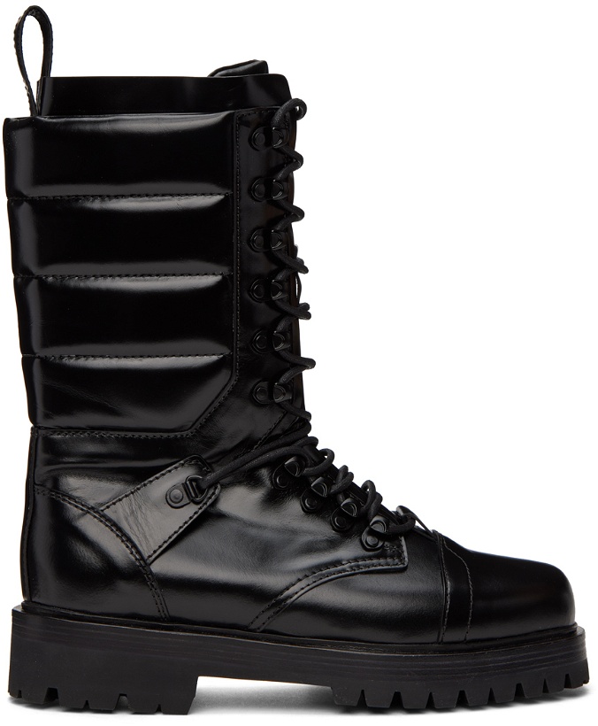 Photo: System Black Quilted Boots