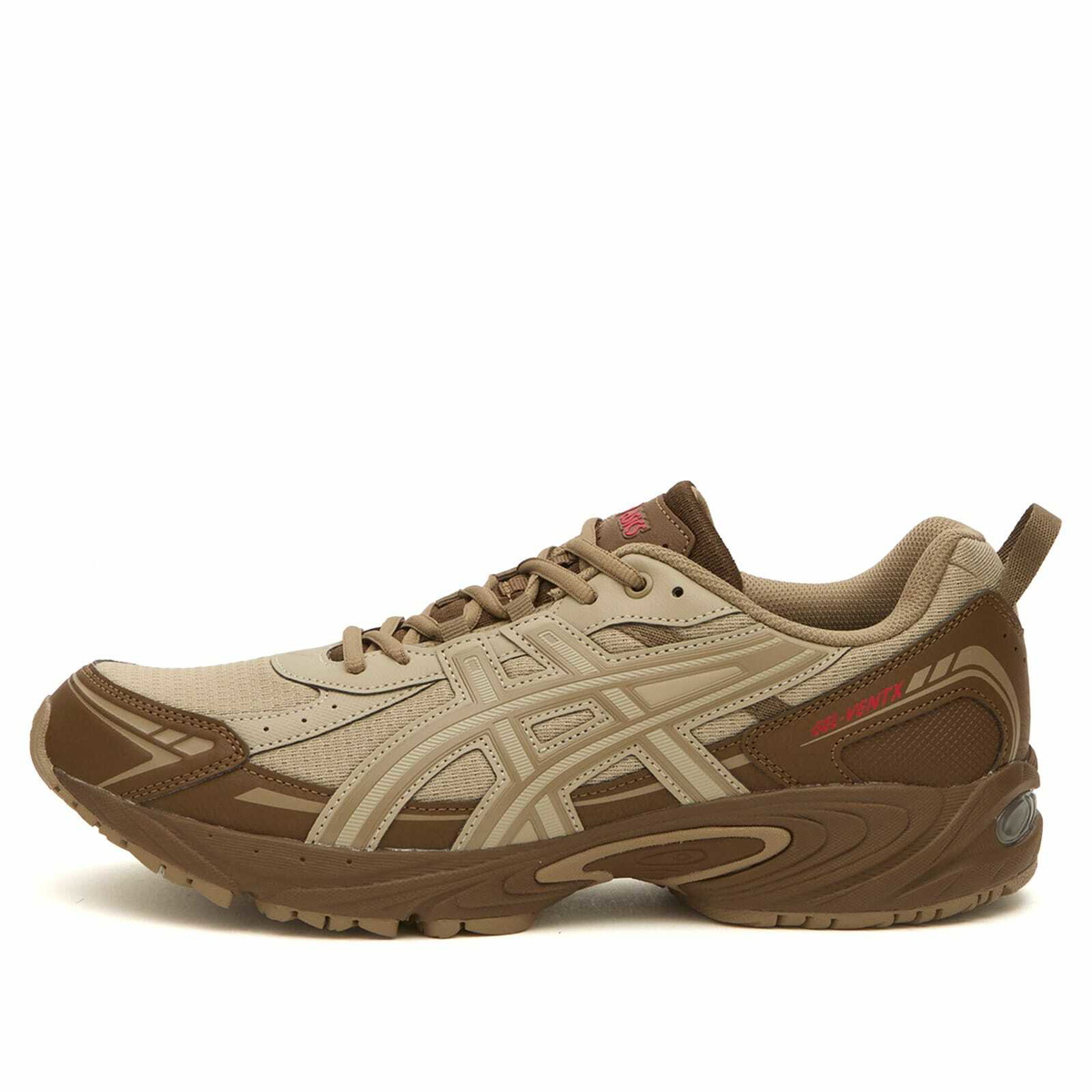 Asics Gel-Ventx Sneaker in Wool/Brown Storm
