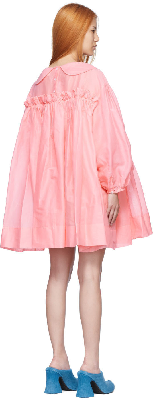 Molly Goddard Pink Marc Dress Molly Goddard