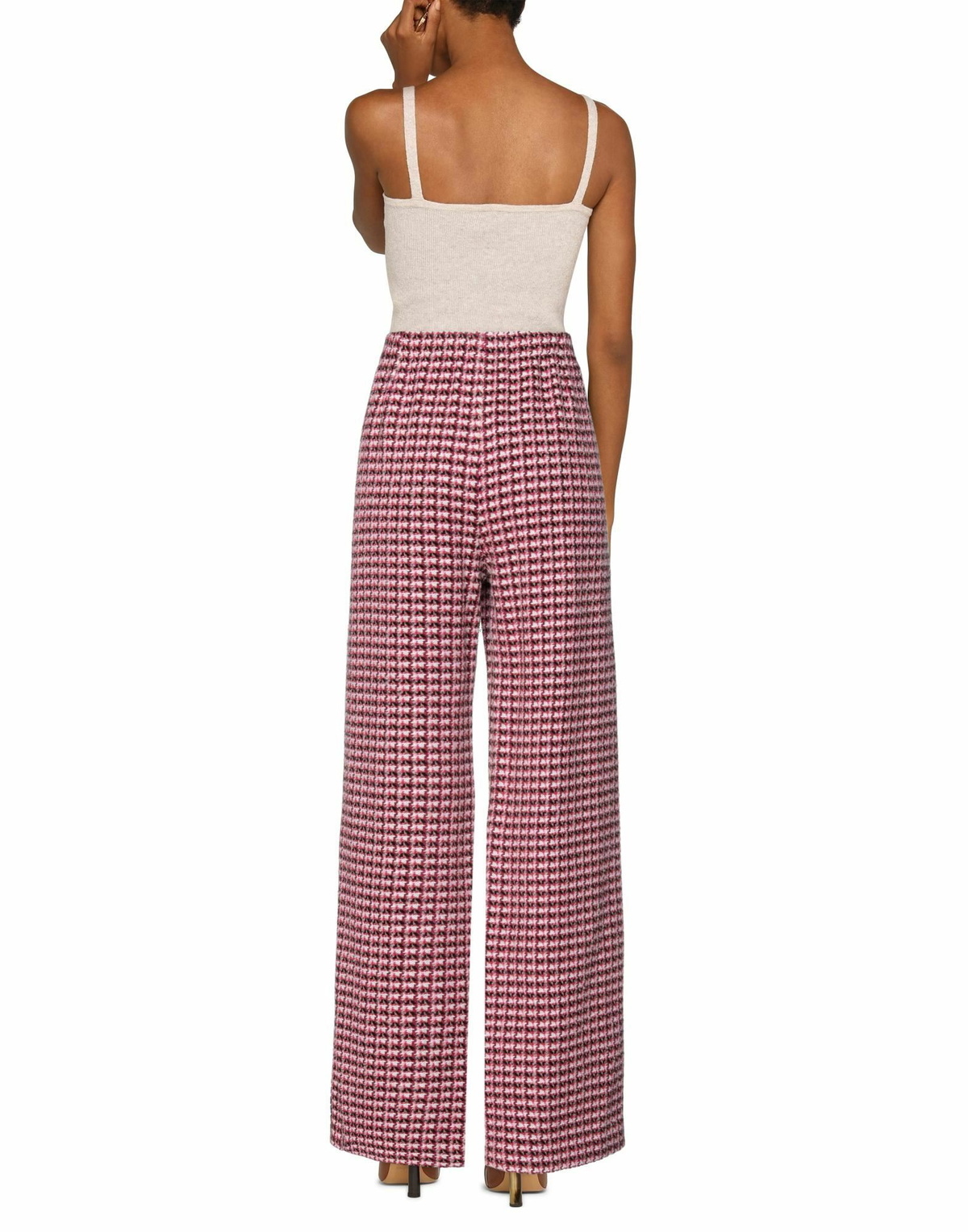 Maje Womens Pants Garnet