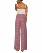 Maje Womens Pants Garnet