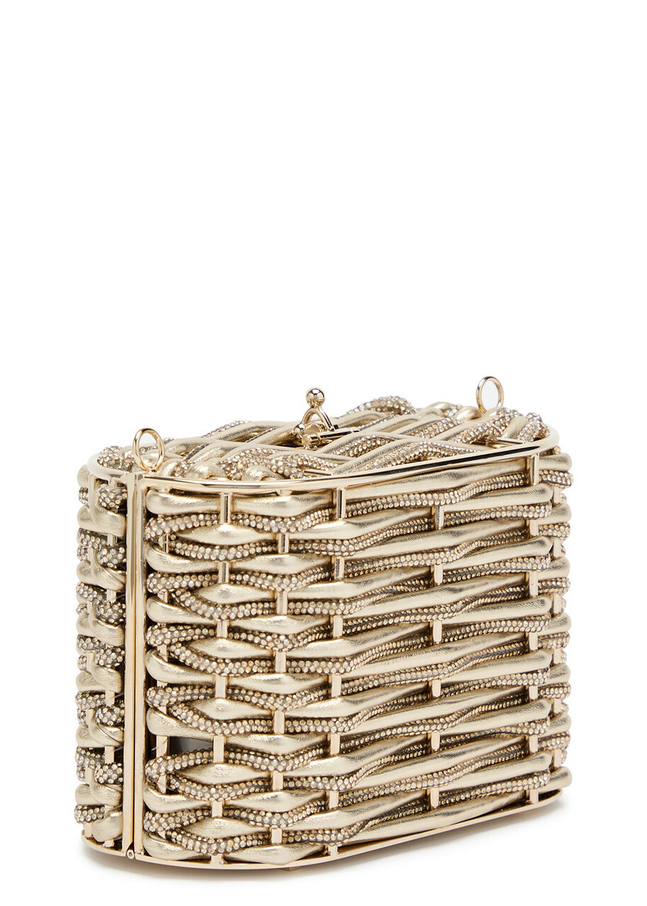 Rosantica Vertigo Shell Mini Metal Cross-body bag - Gold - One Size