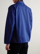 Nudie Jeans - Buddy Herringbone Organic Cotton-Twill Chore Jacket - Blue