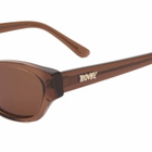 DMY Studios Women's Suki Sunglasses in Transparent Brown 