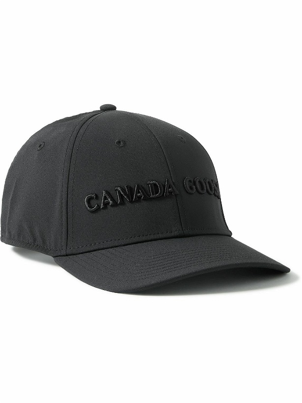 Photo: Canada Goose - Logo-Embroidered Stretch-Twill Baseball Cap - Black