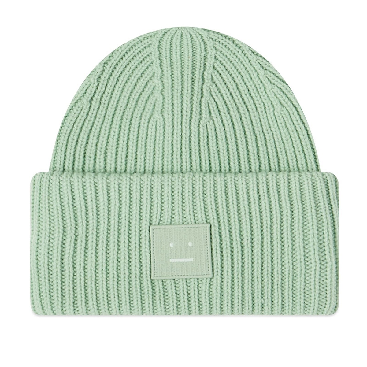Photo: Acne Studios Pansy N Face Beanie in Spring Green